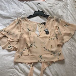 Express Floral blouse